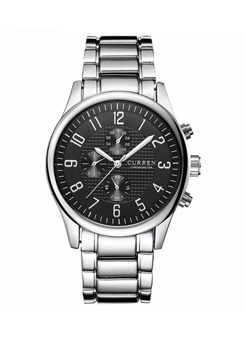 CURREN Mens Analog  Steel Band Watches 8046